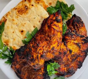 FG # 06 Tandoori Chicken 1 pcs, Naan 1 pcs, Soft Drinks 1 Glass