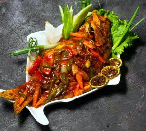 FG # 72 Thai Red Snapper with Masala Sauce